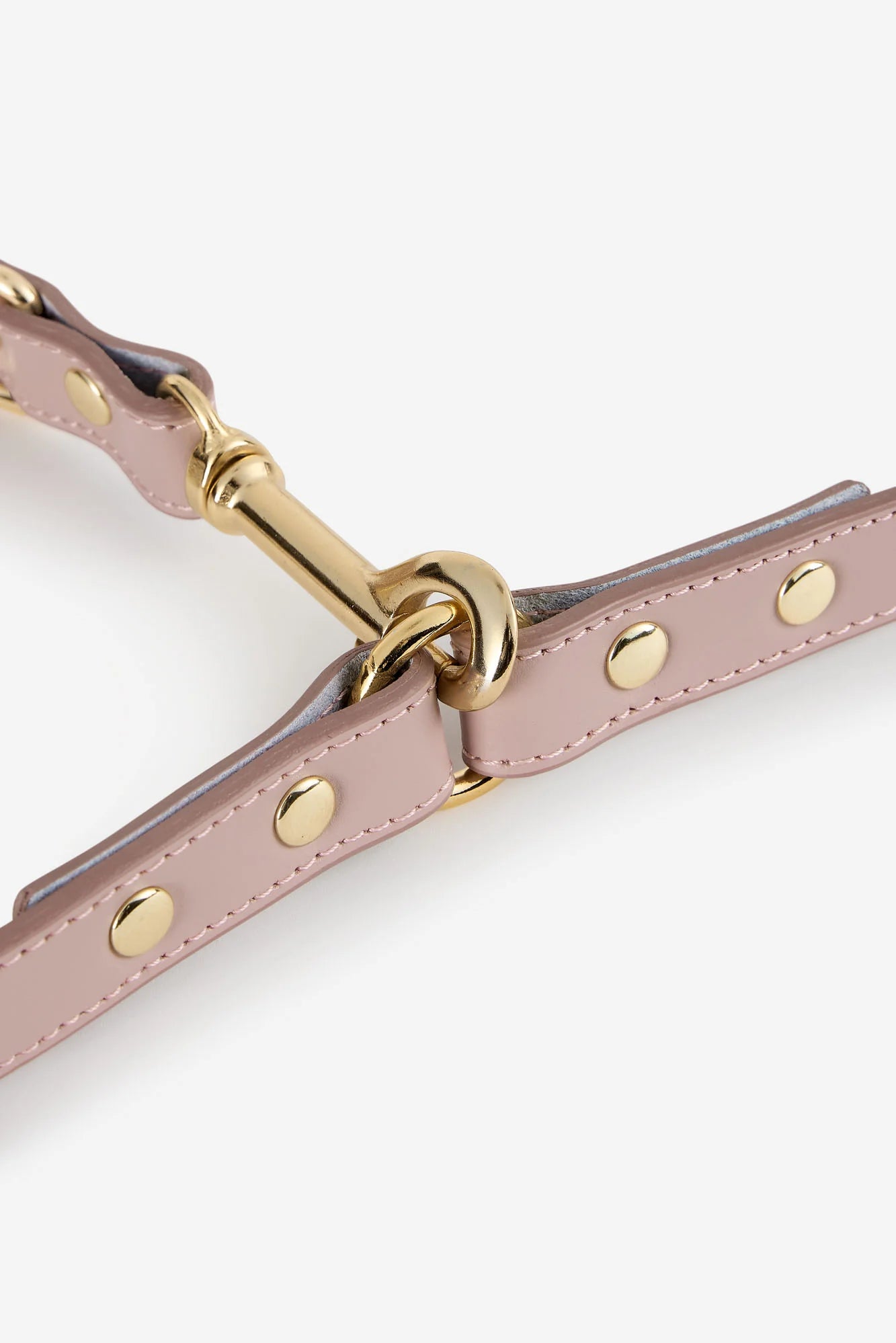 Pink Leather Nara Dog Lead