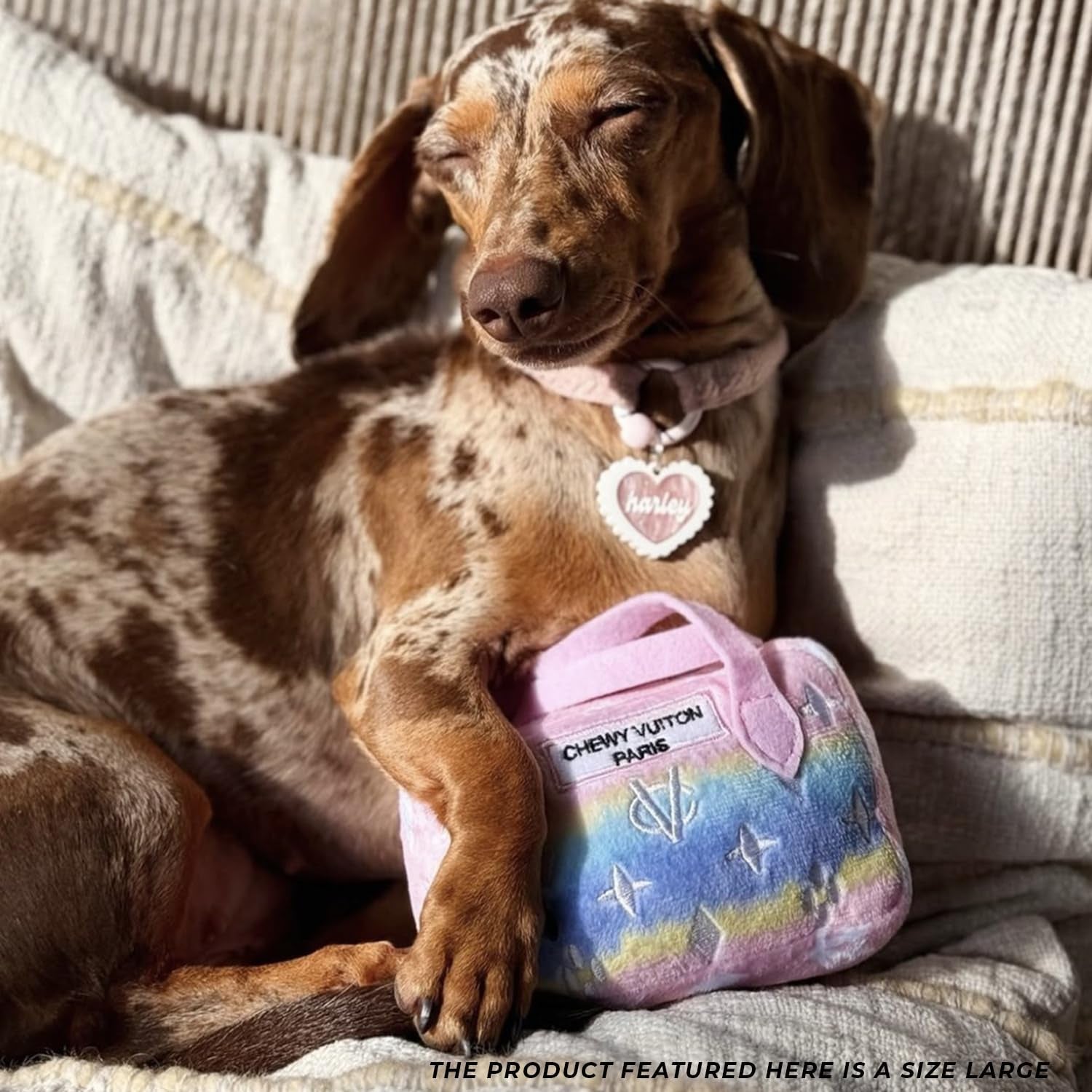 Chewy Vuiton Handbag - Pink Ombre