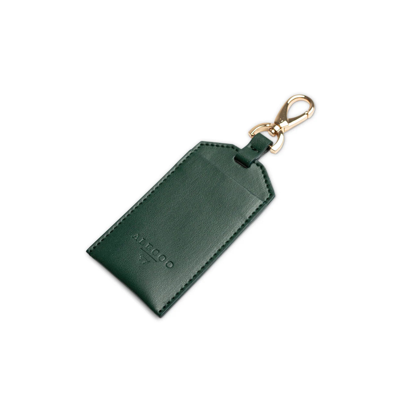 Poopbag Holder Classy Dark Green - Gold