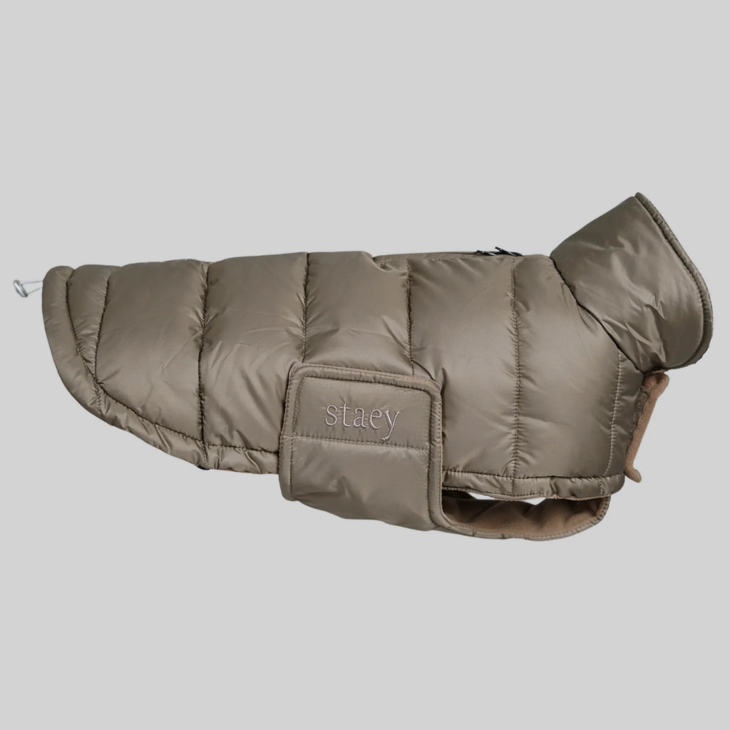 Nora Dog Coat | Taupe