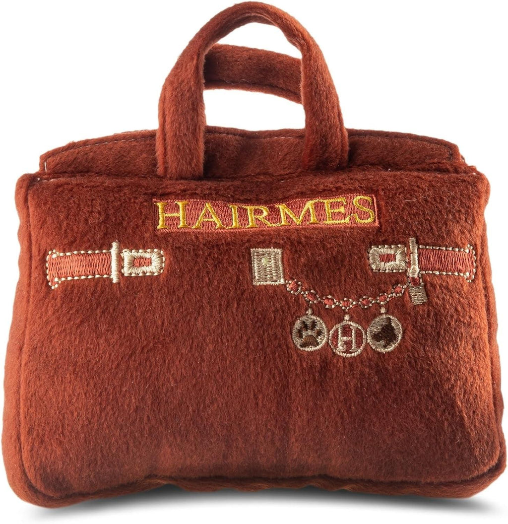 Runway Pup Collection | Unique Squeaky Parody Plush Dog Toys – Haute Couture Purses & Handbags