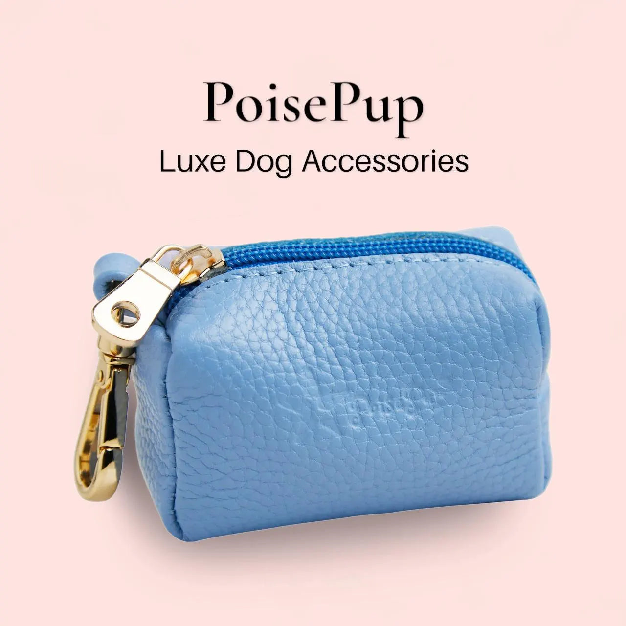 The Leather Poop Bag Holder