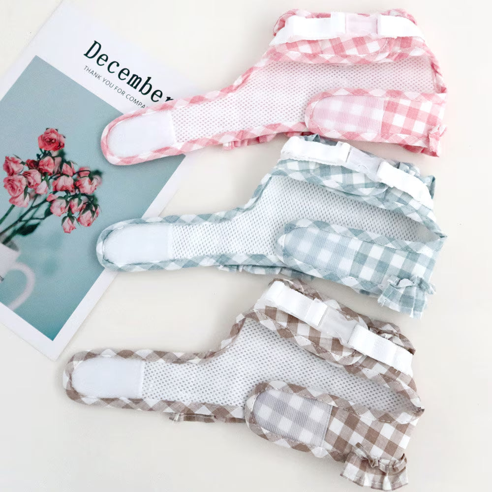 The Gingham Frill Harness