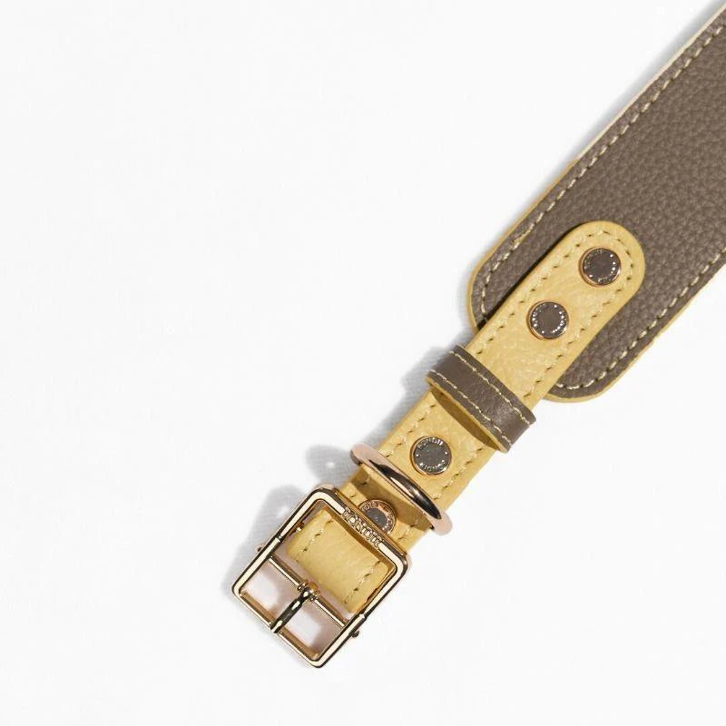 Rosy Leather Collar