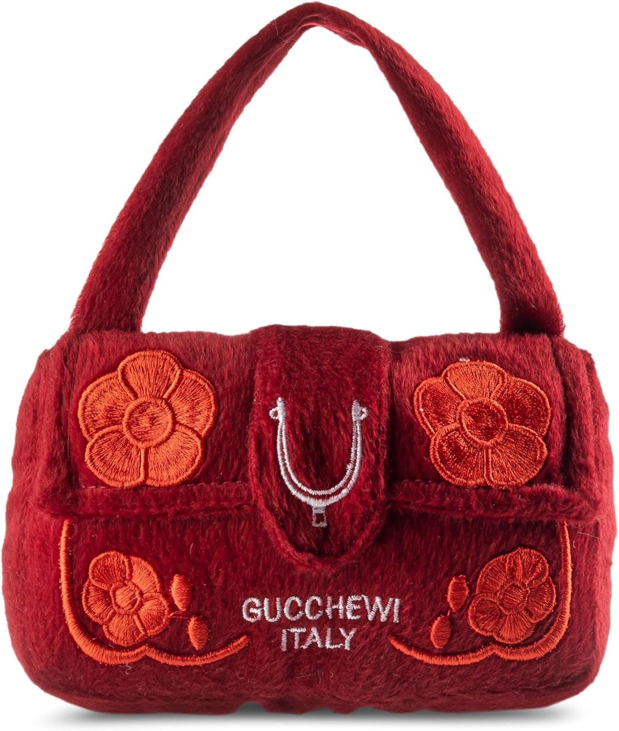 Runway Pup Collection | Unique Squeaky Parody Plush Dog Toys – Purse 2