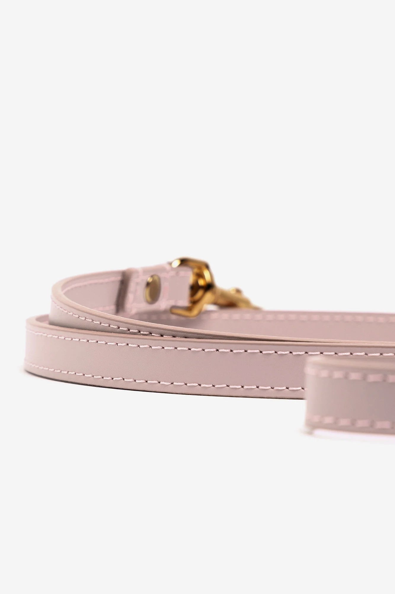 Pink Leather Nara Dog Lead