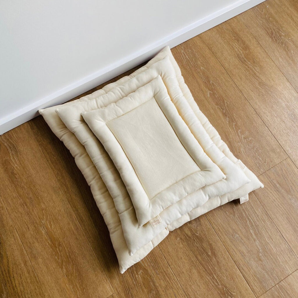 Padded Pet Bed - Tropical Palm