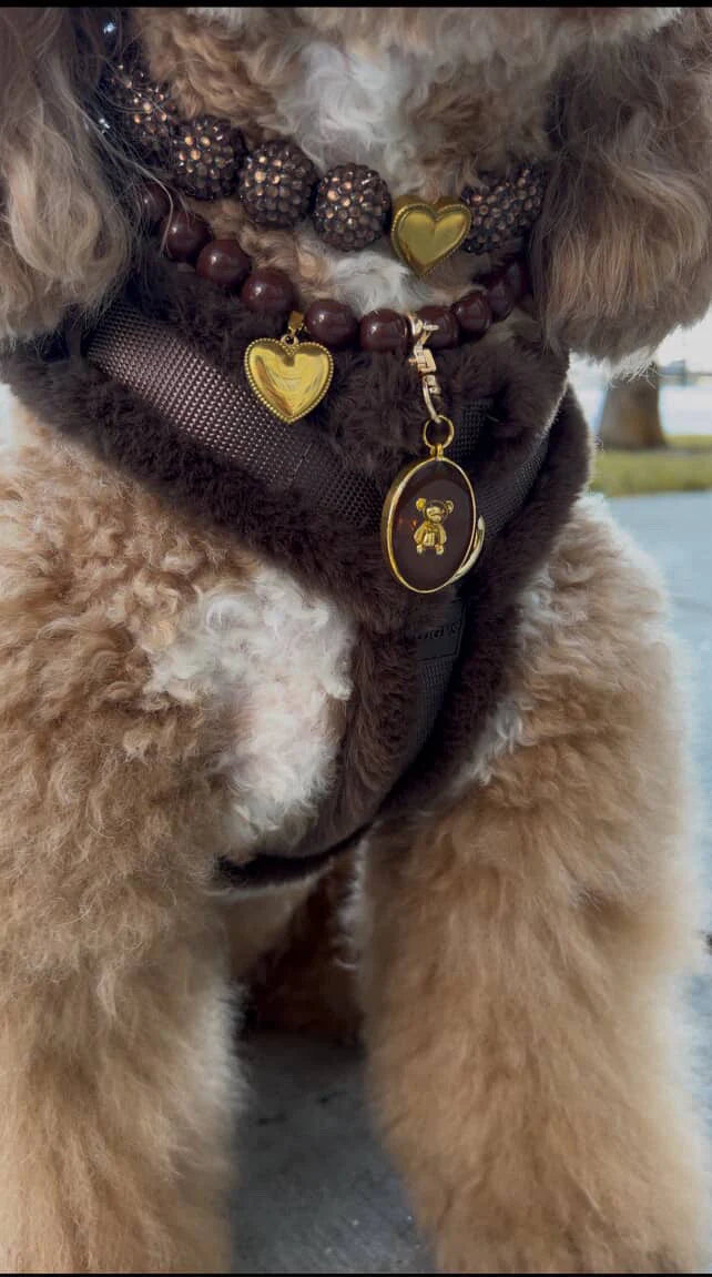 Comfort Furlowe Harness - Mocha
