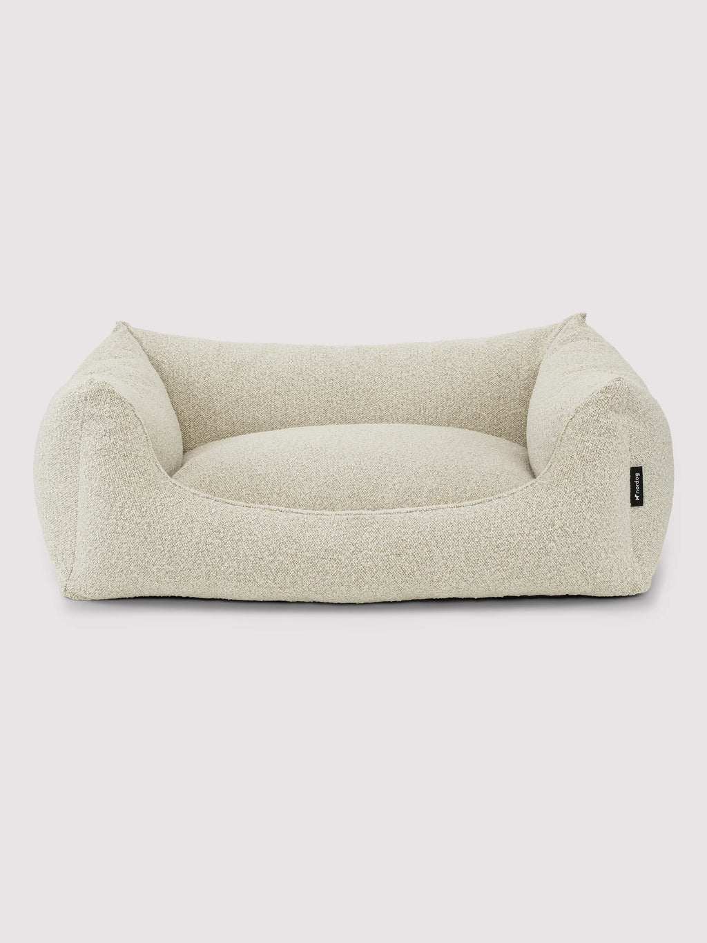 BILLY Bouclé Dog Bed Beige
