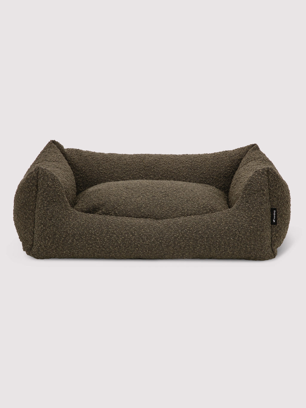 BILLY Bouclé Dog Bed Mocca