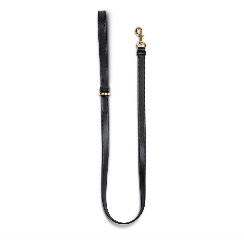 Dog Leash Classy Coal - Gold