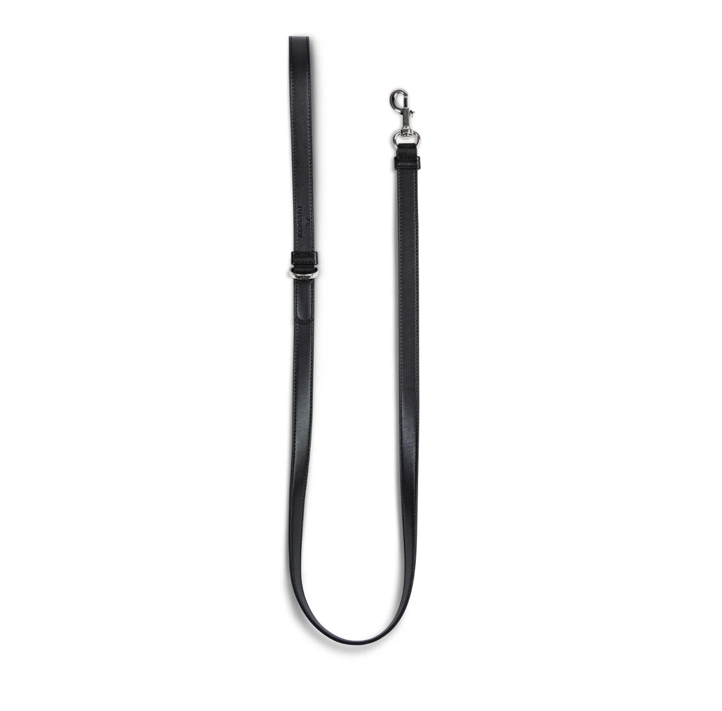 Dog Leash Classy Coal - Silver