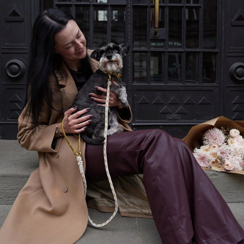 Flor Cream Leash