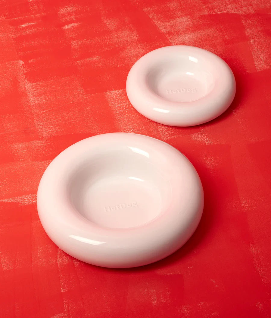 White ceramic bowl