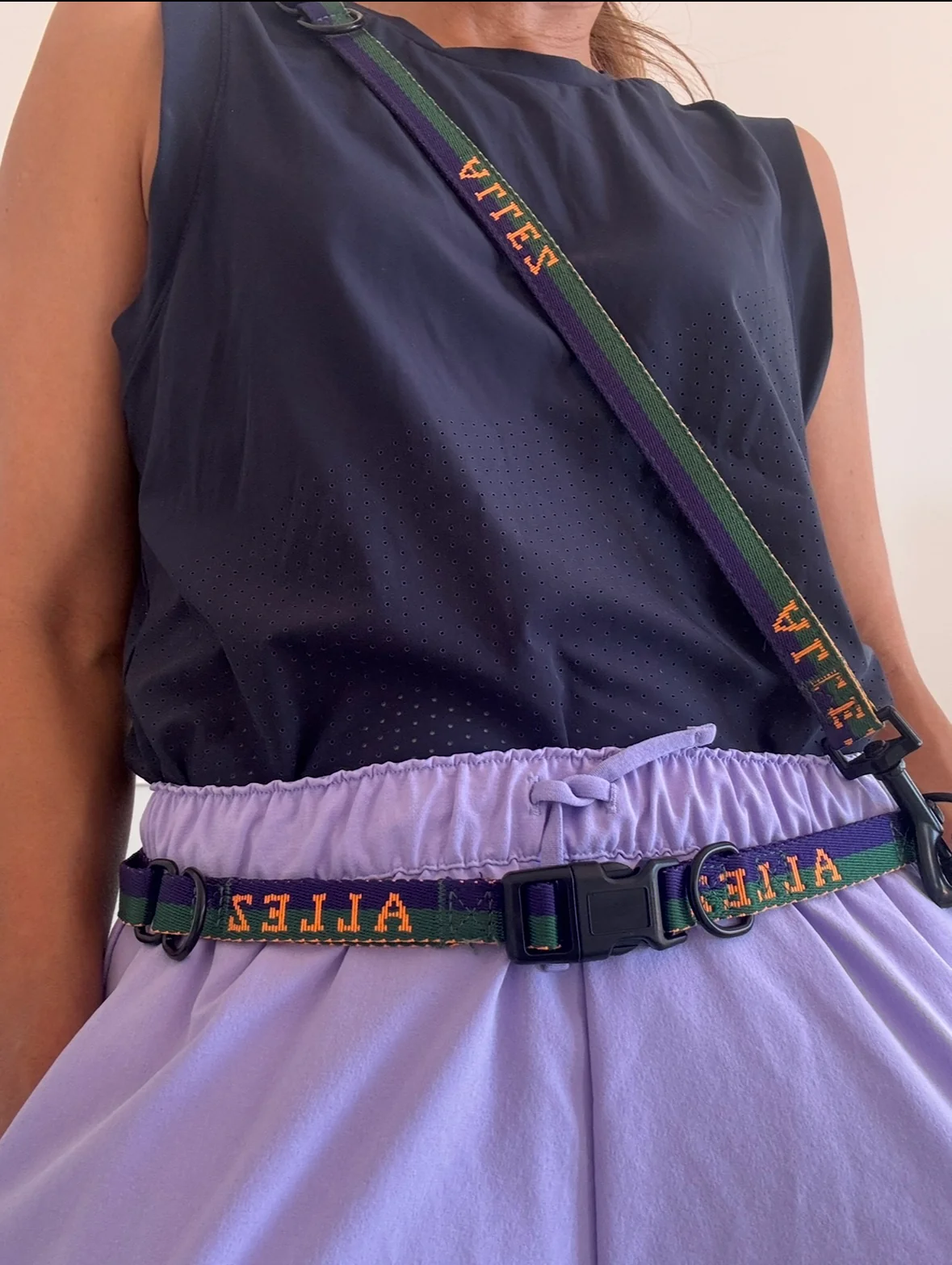 Hands Free Dog Walking Belt, Lead & Collar Bundle - Light Weight SPORT