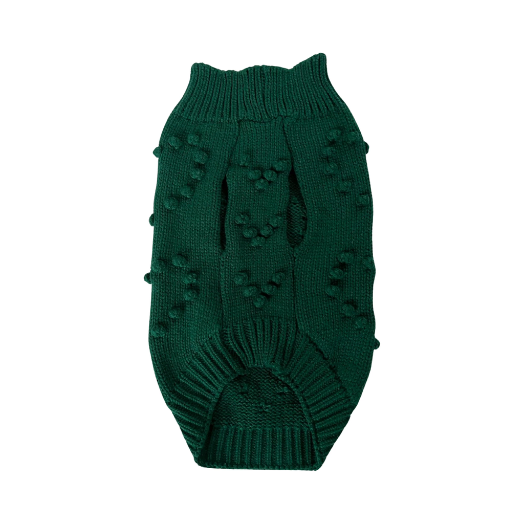 Heartknit Dog Sweater - Evergreen