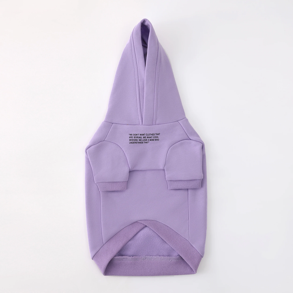 Hoodie with Slogan