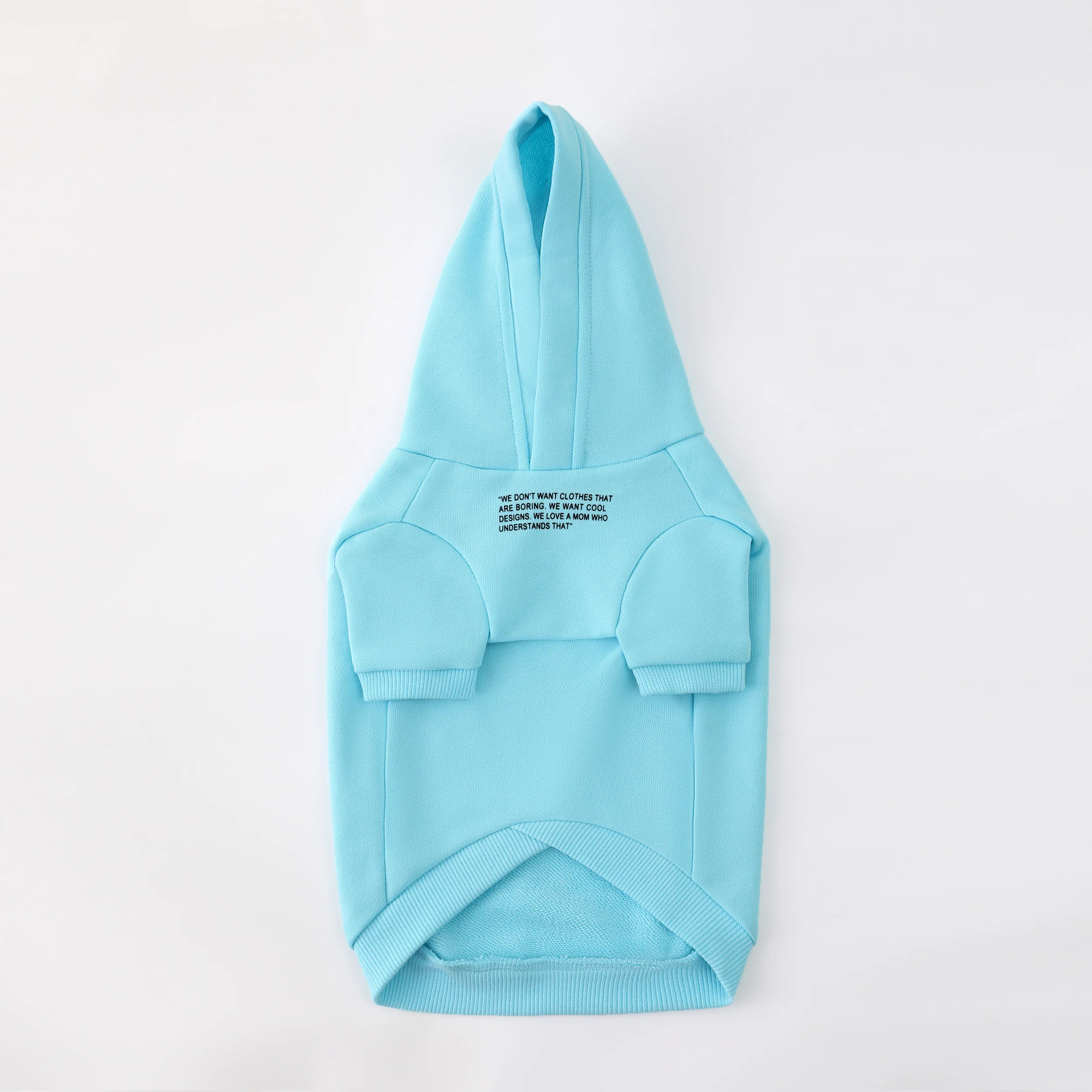 Hoodie with Slogan