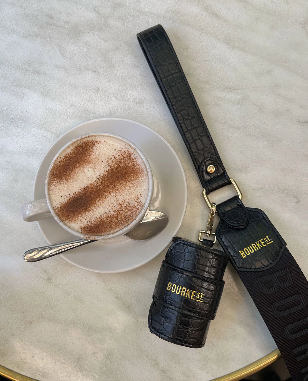 Jacquard Dog Lead - Black