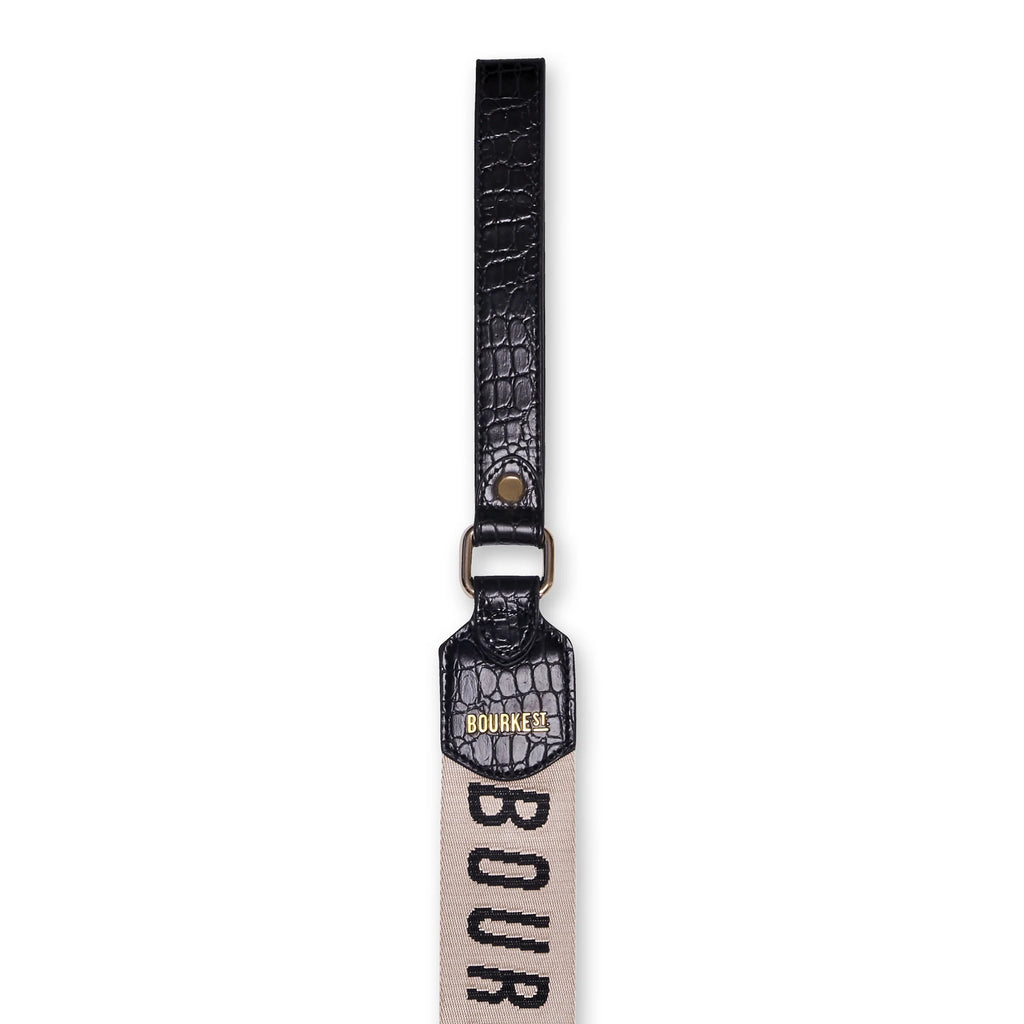 Jacquard Dog Lead - Oat