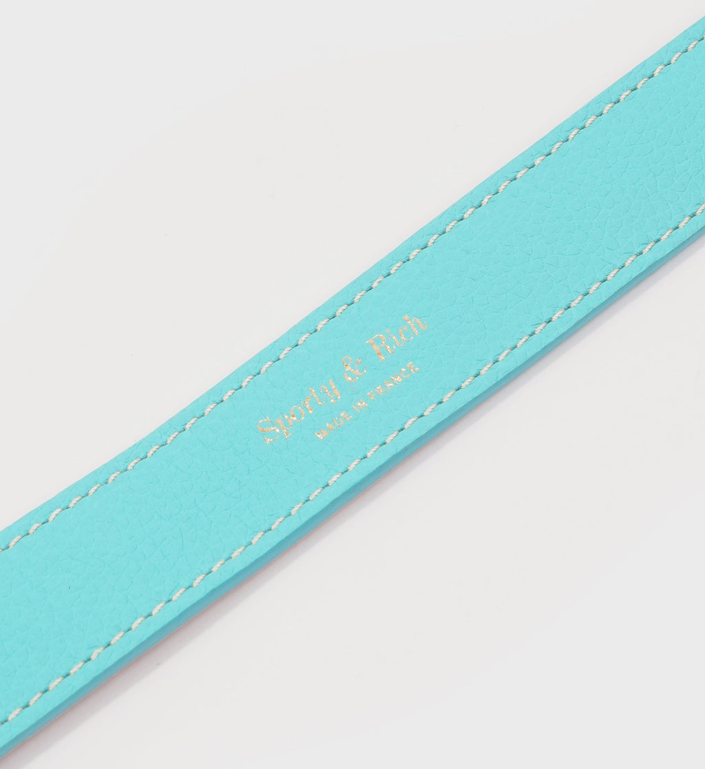 Leather Dog Collar - Paradise/Gold