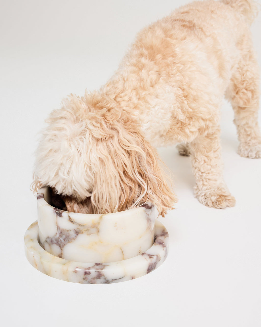Marble Bowl & Tray Set - Viola Oro