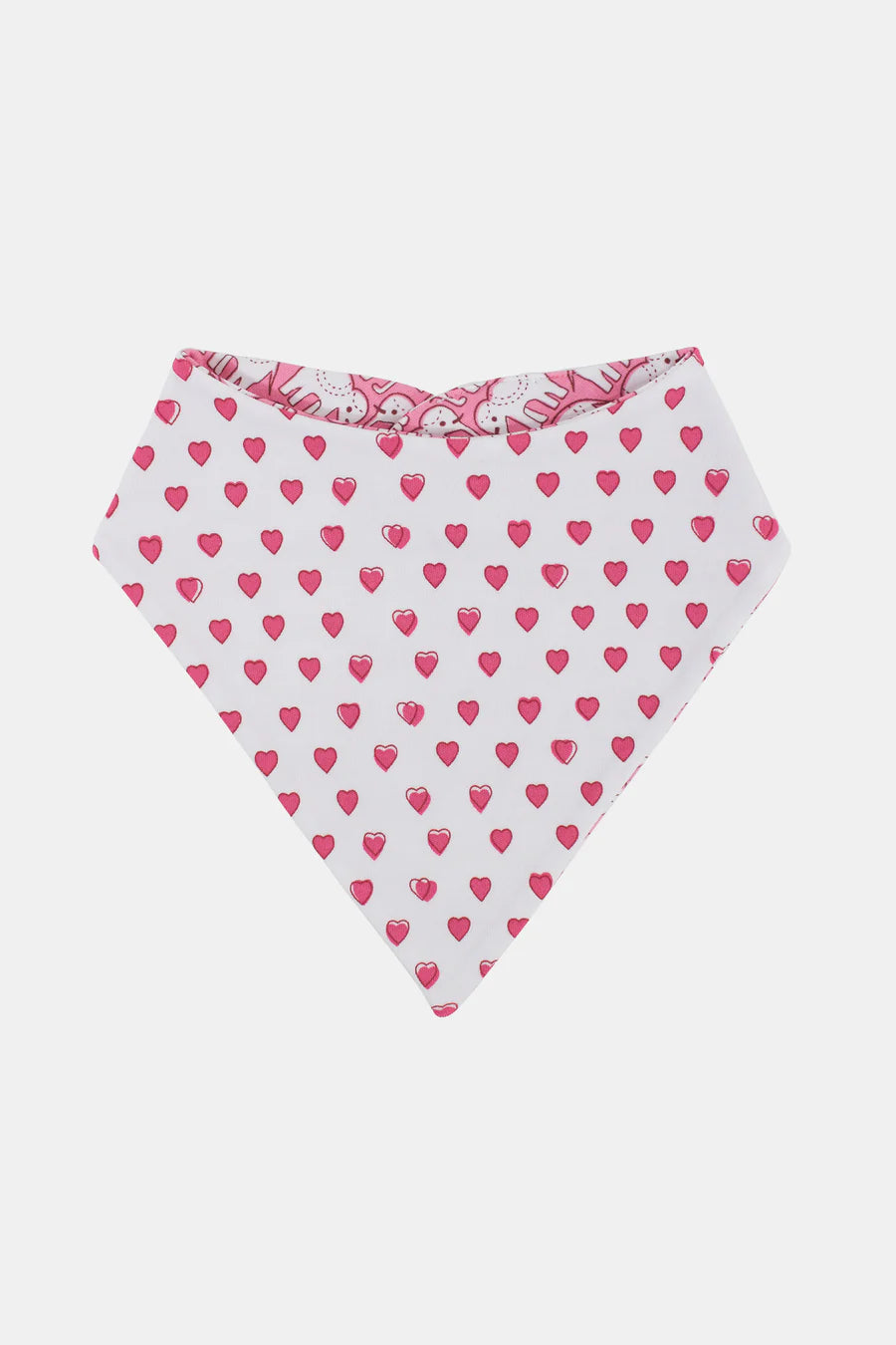Matching Hearts & Hathi Bandana Set