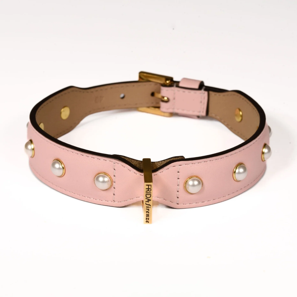 Pearl Collar Pink