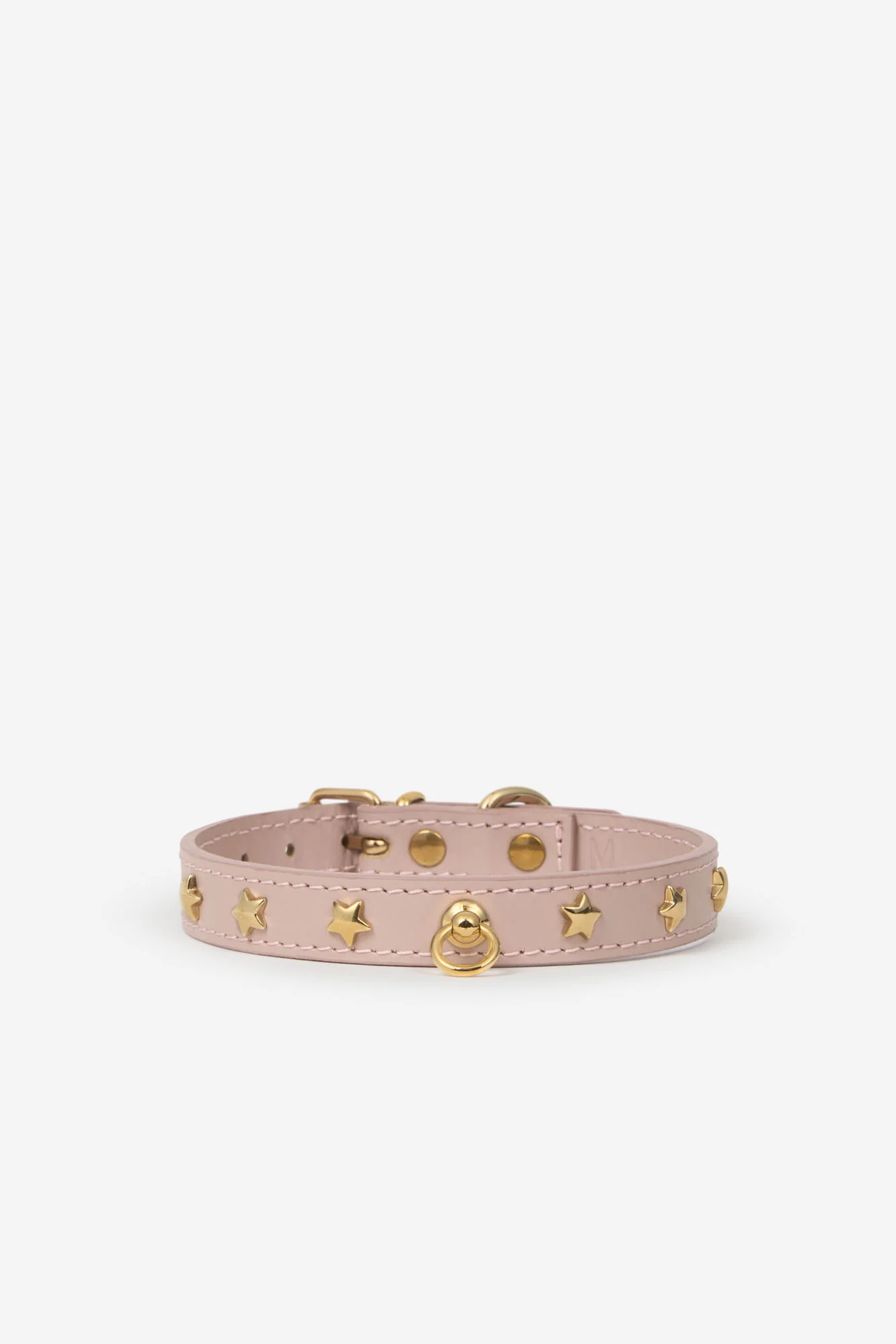 Pink Leather Nara Toy Dog Collar