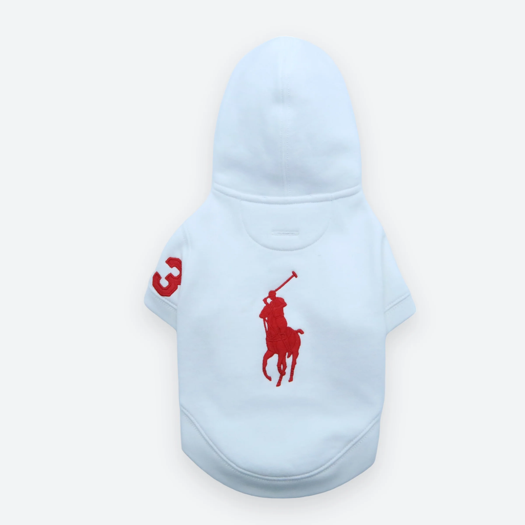 Polo Ralph Lauren Big-Pony Fleece Dog Hoodie