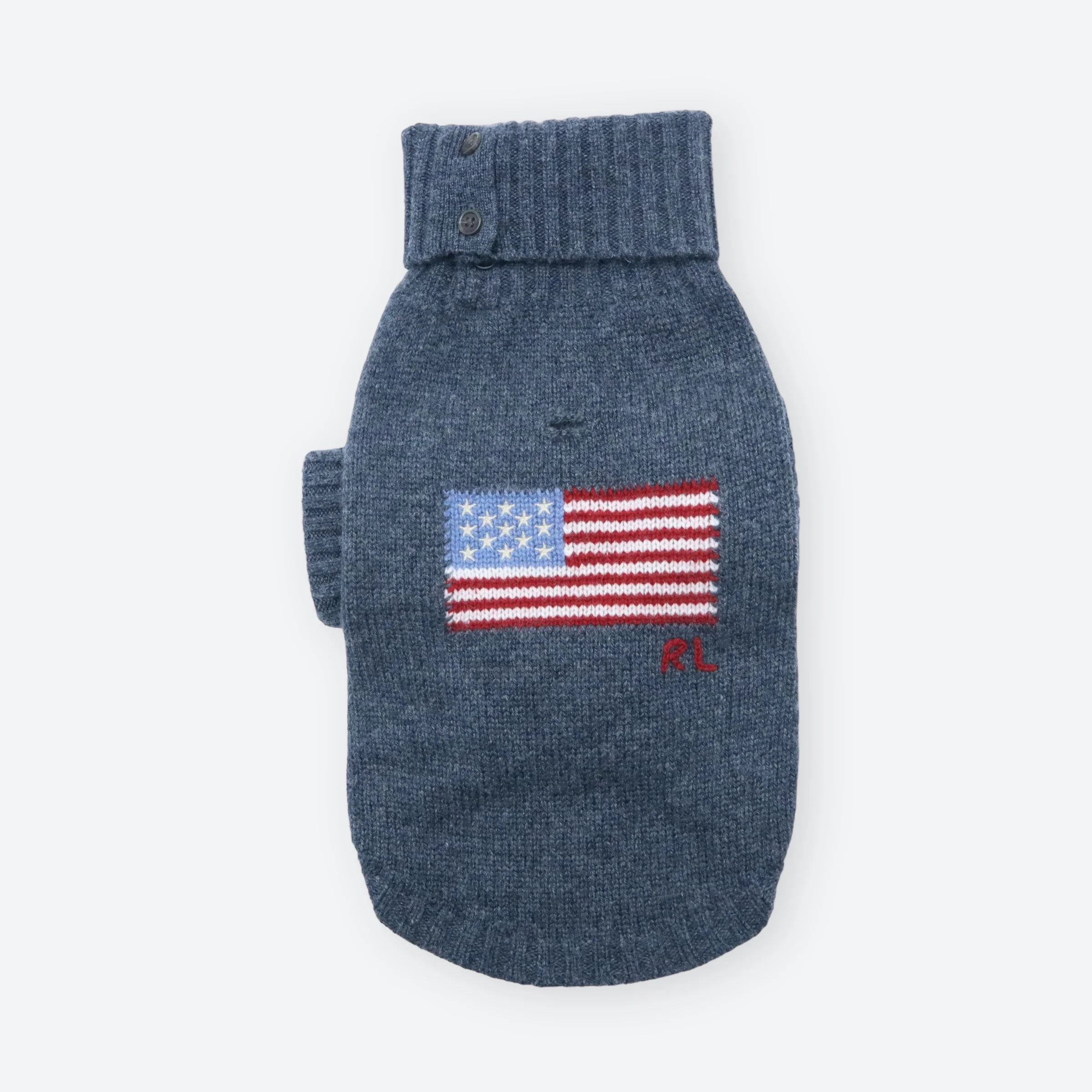 Polo Ralph Lauren Flag-Wool-Blend Dog Jumper