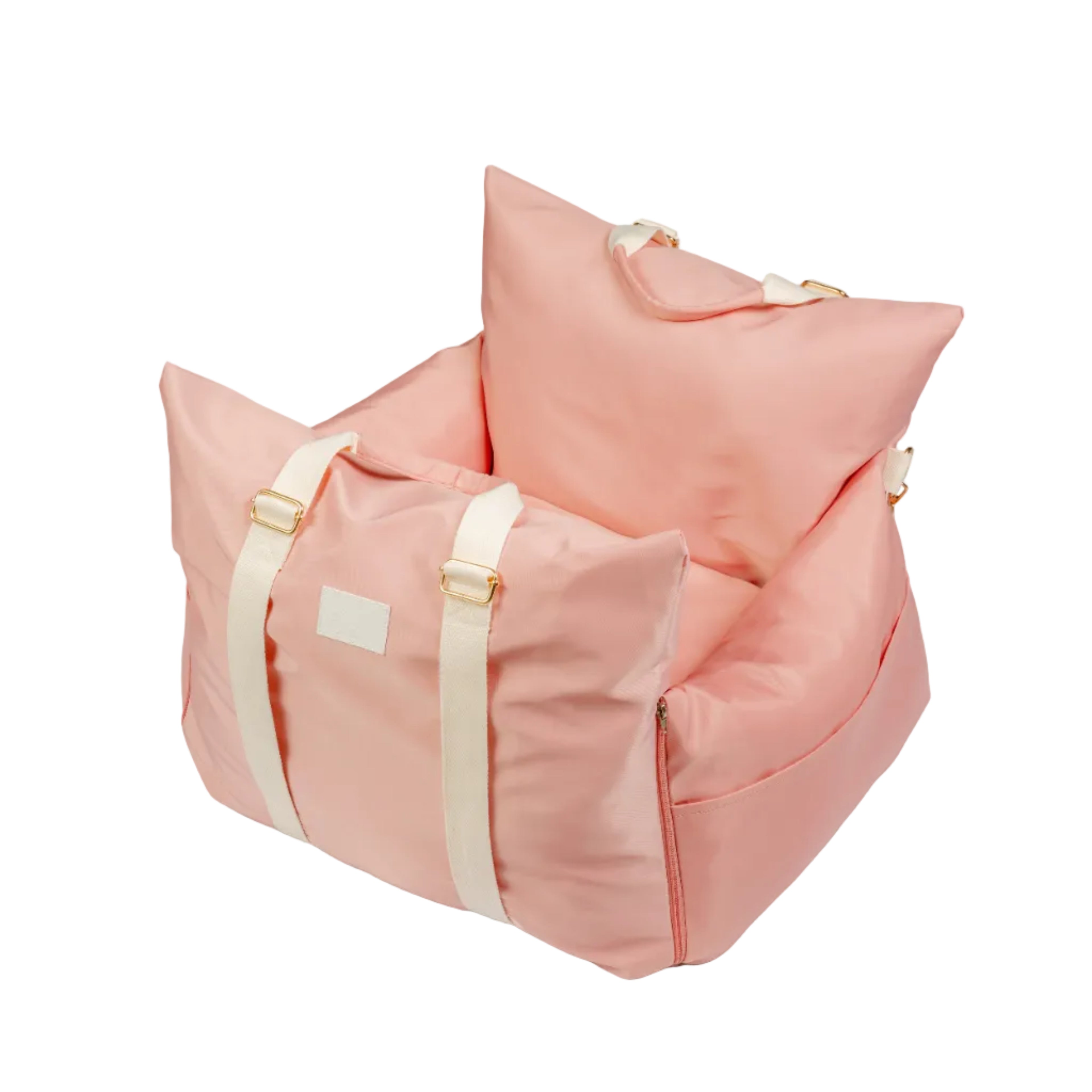 Premium Baby Pink Pet Car Seat