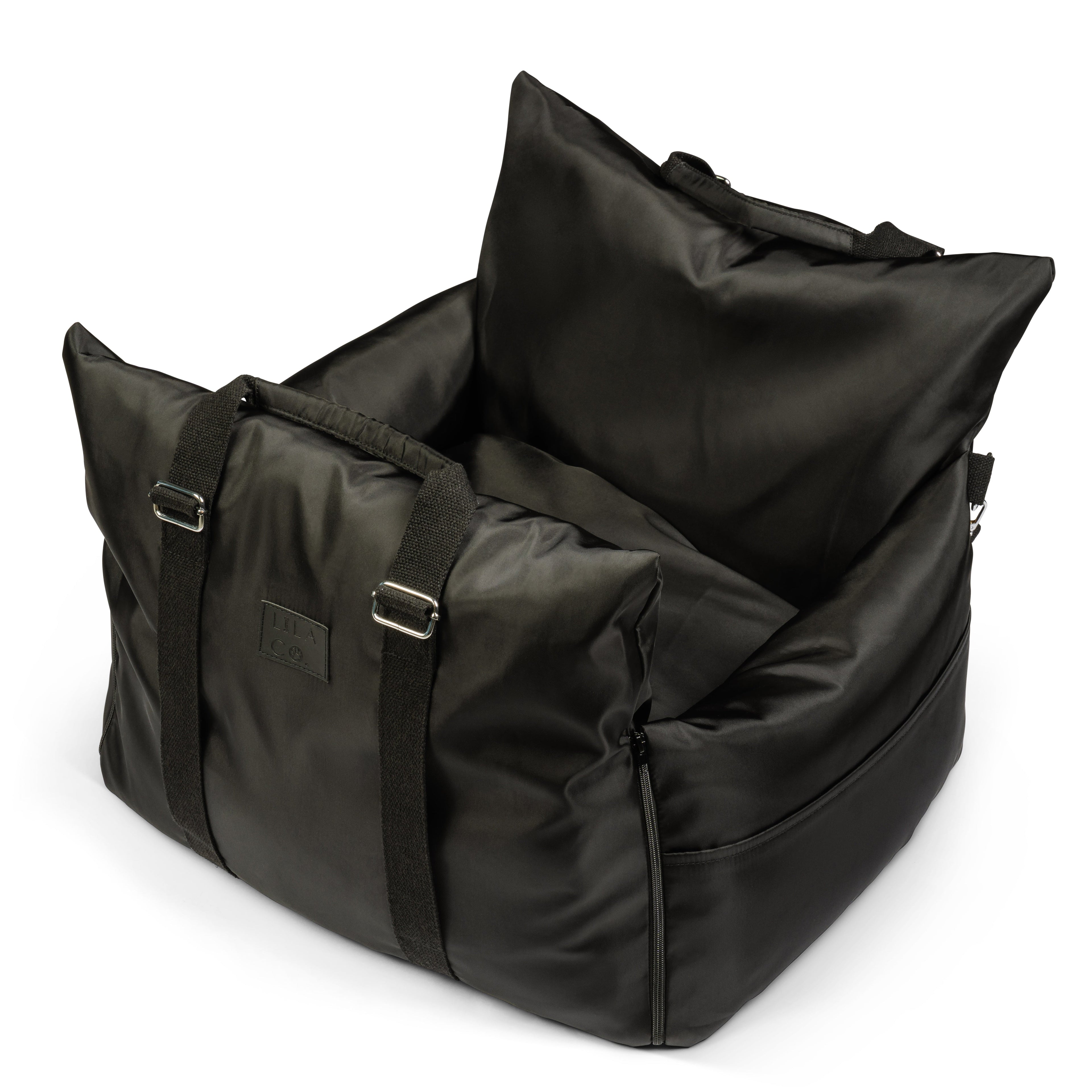 Premium Black Pet Car Seat