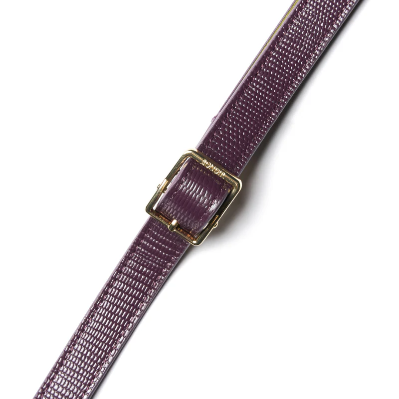 Purrble Leather Dog Leash