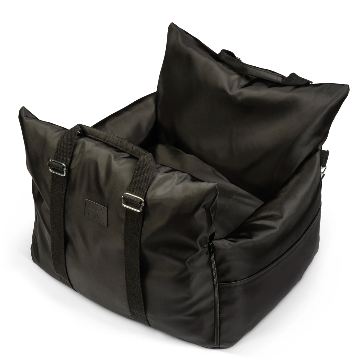 Premium Black Pet Car Seat