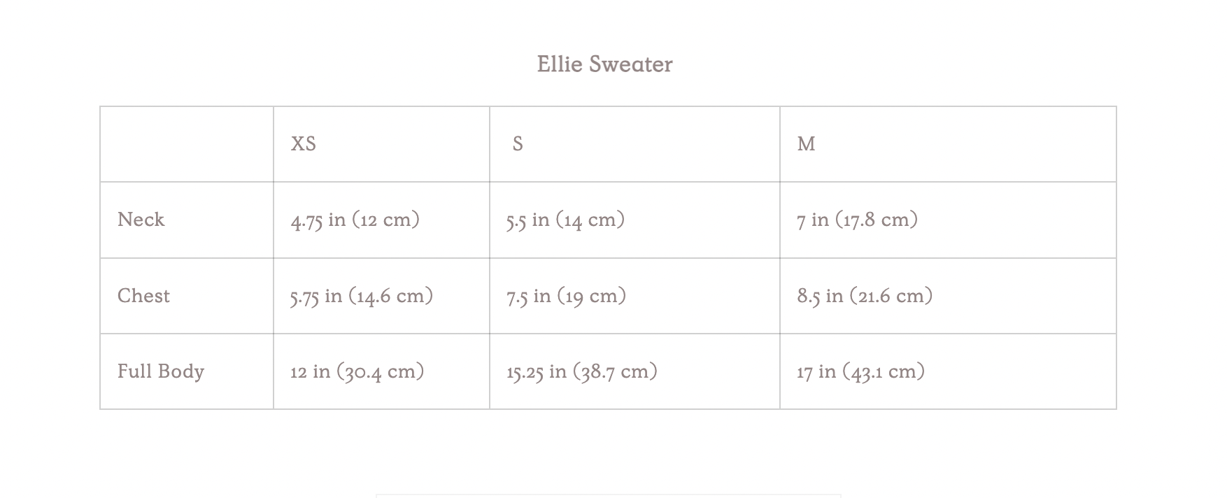 Ellie Sweater – Beige