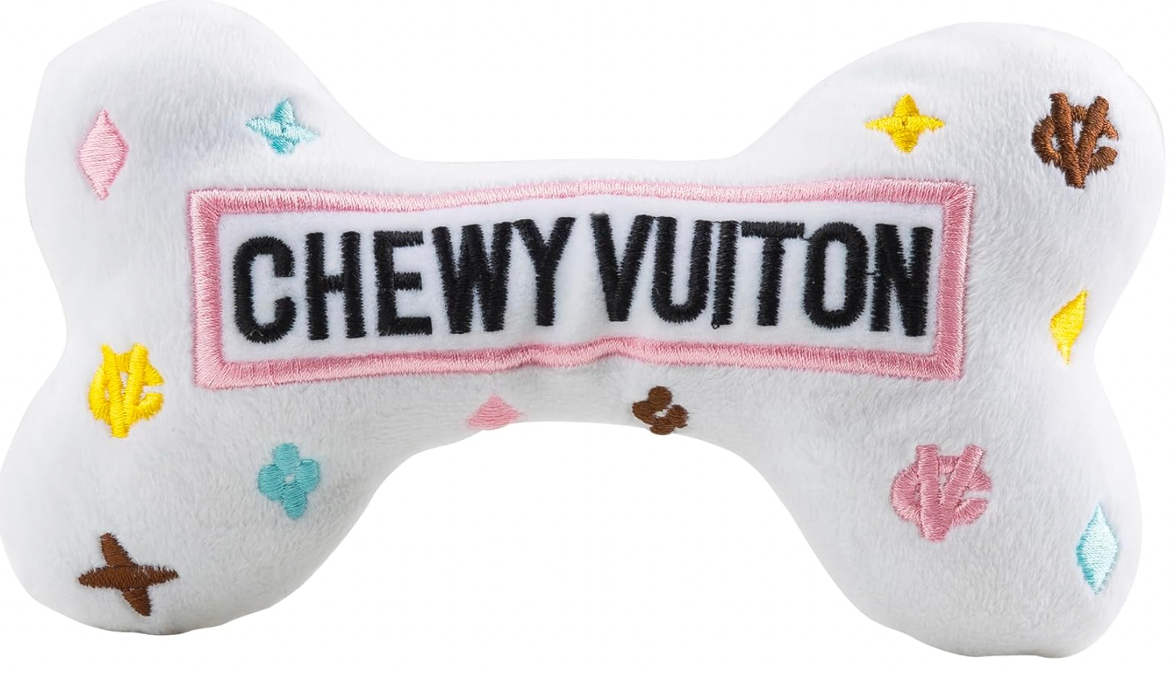 Chewy Vuiton Bone - White