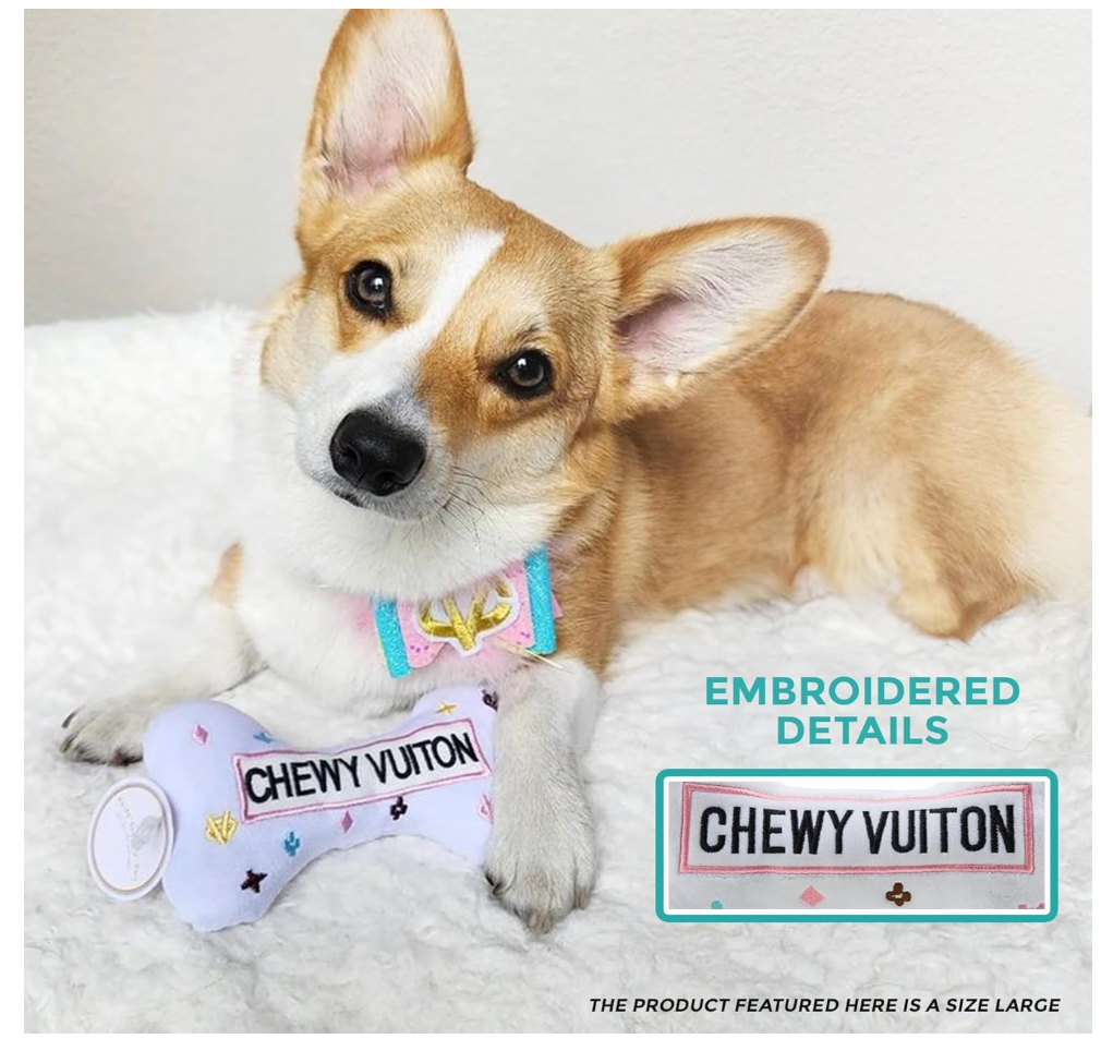 Chewy Vuiton Bone - White