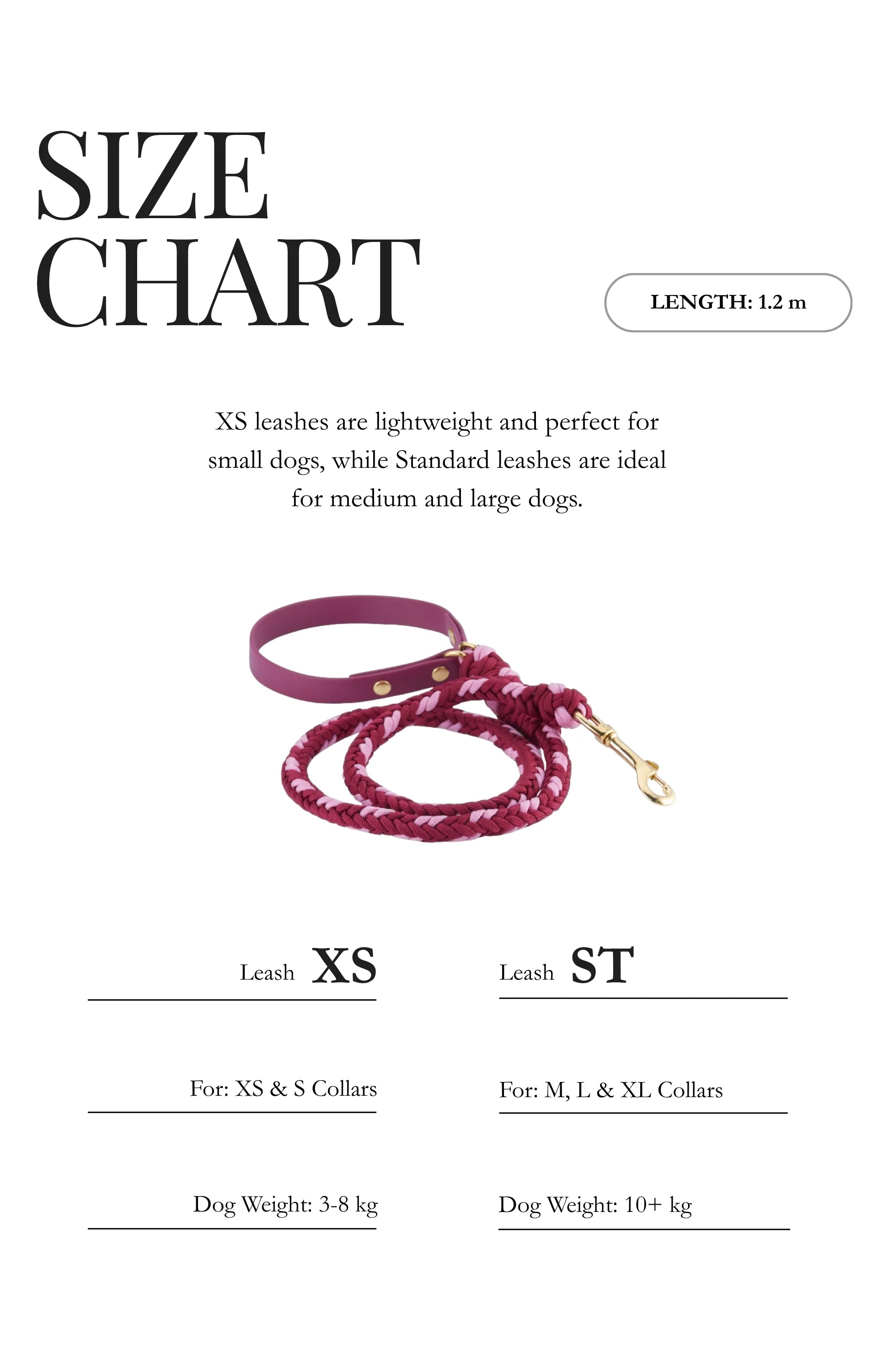 Valentina Blush Pink Leash