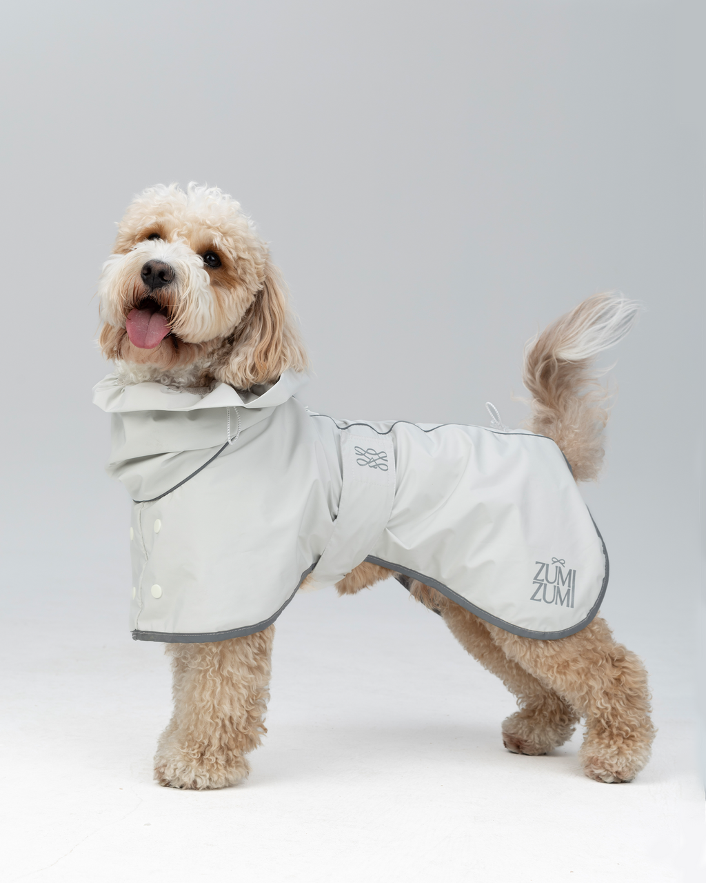 The All Weather Raincoat - Light Grey