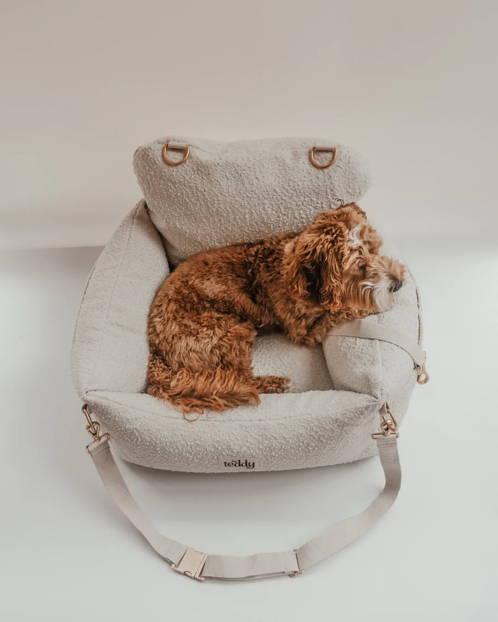 The Bouclé Car Seat
