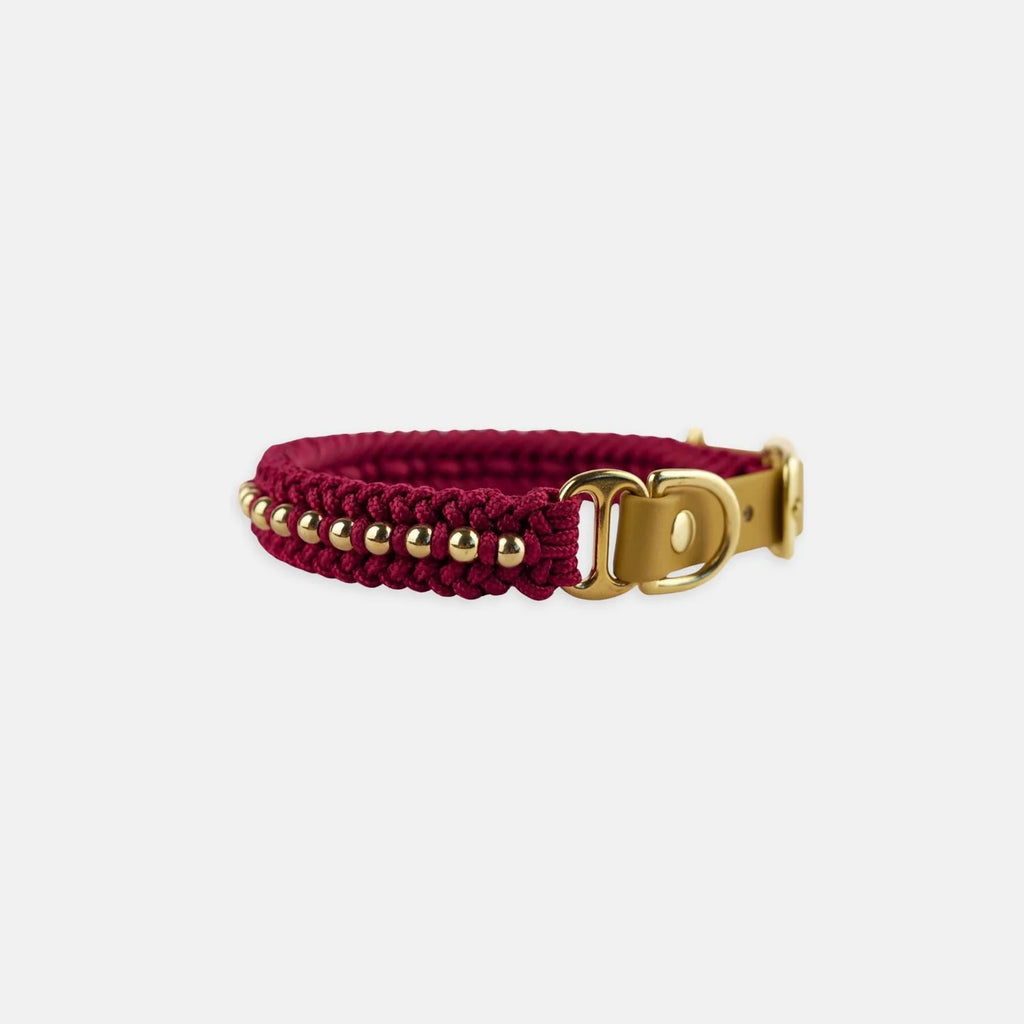 Valentina Collar & Leash Set – Scarlet Red