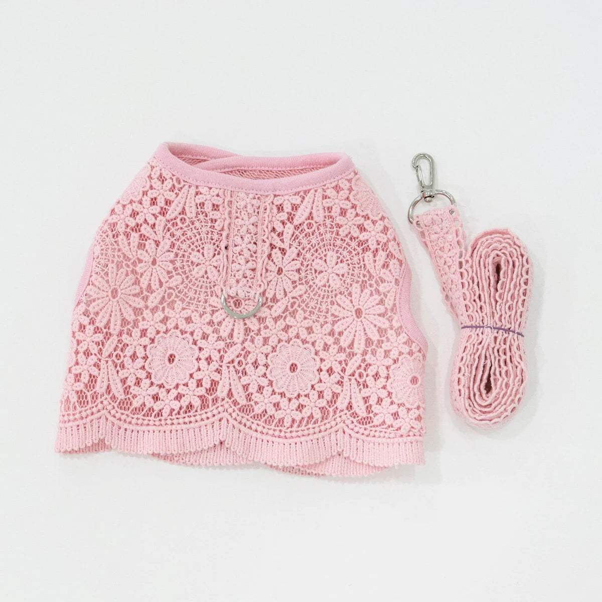 Lace Harness Dress & Leash Set