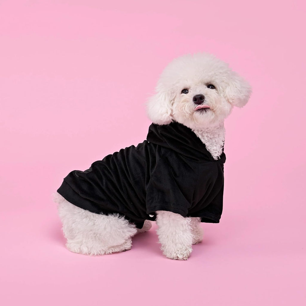 Juicy Couture - Hooded Pet Juicy Bling Velour Tracksuit