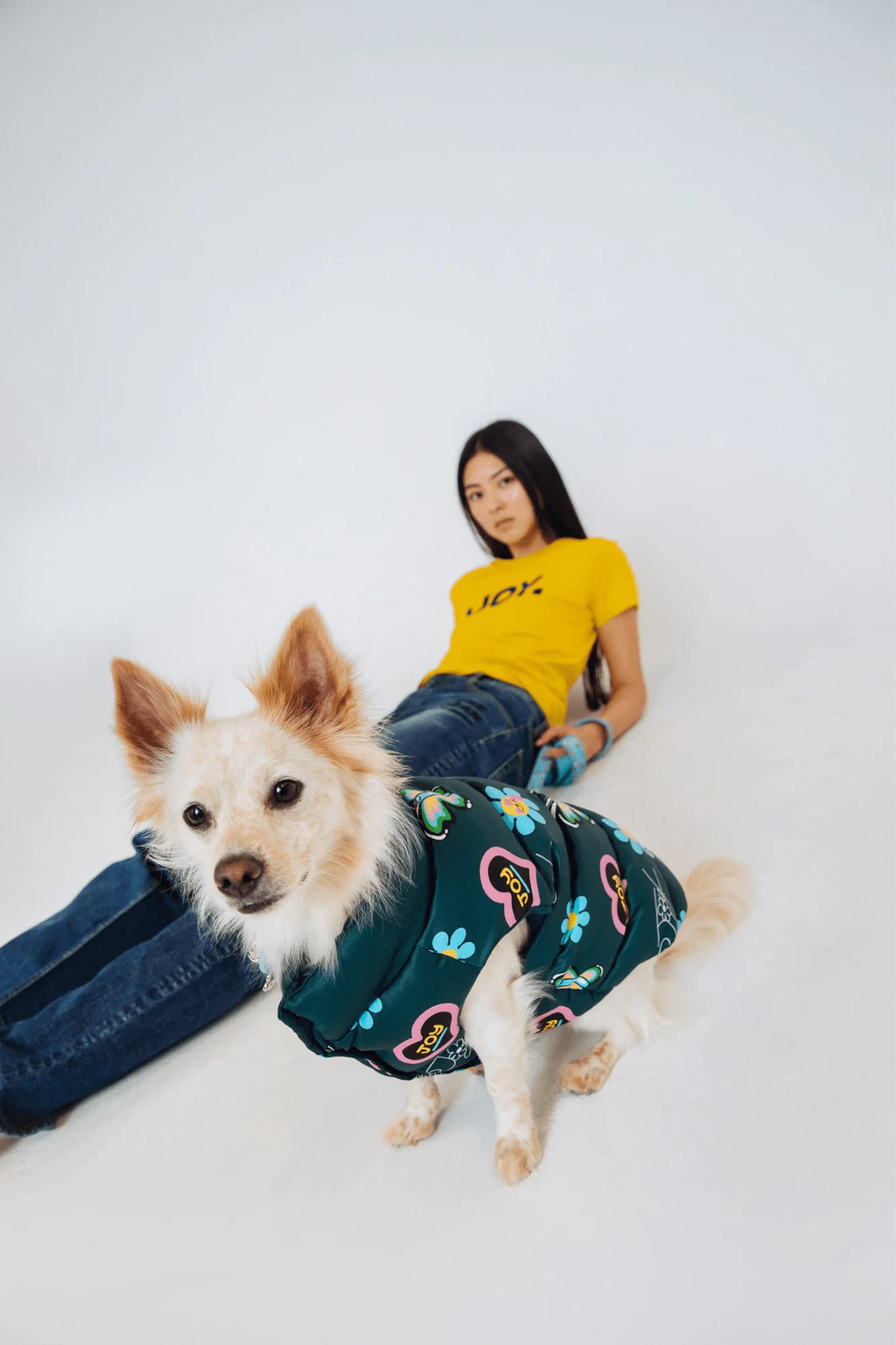 Hattie Stewart X Marc Jacobs X  Green Puffer Vest