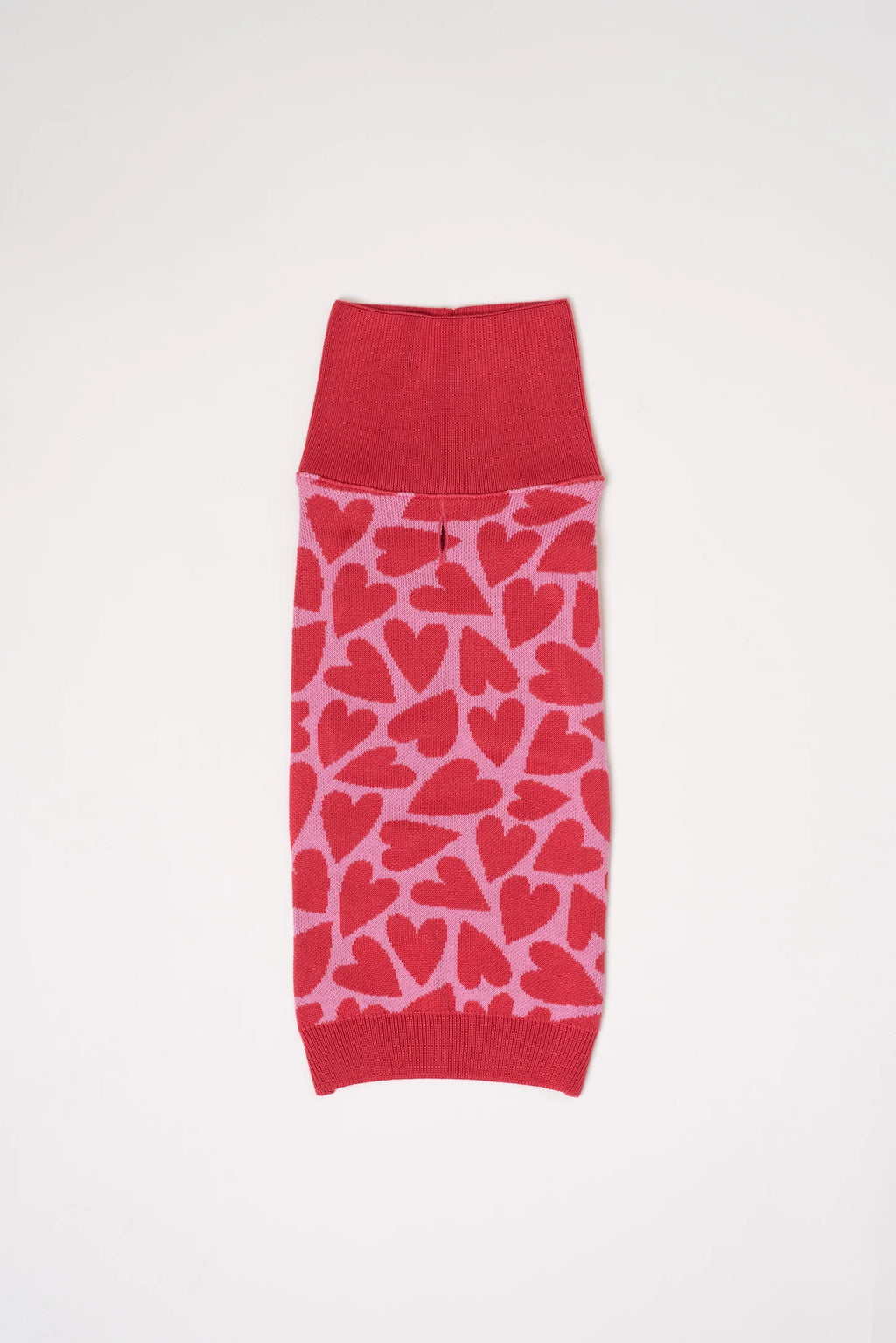 Dog Sweater Pink Hearts