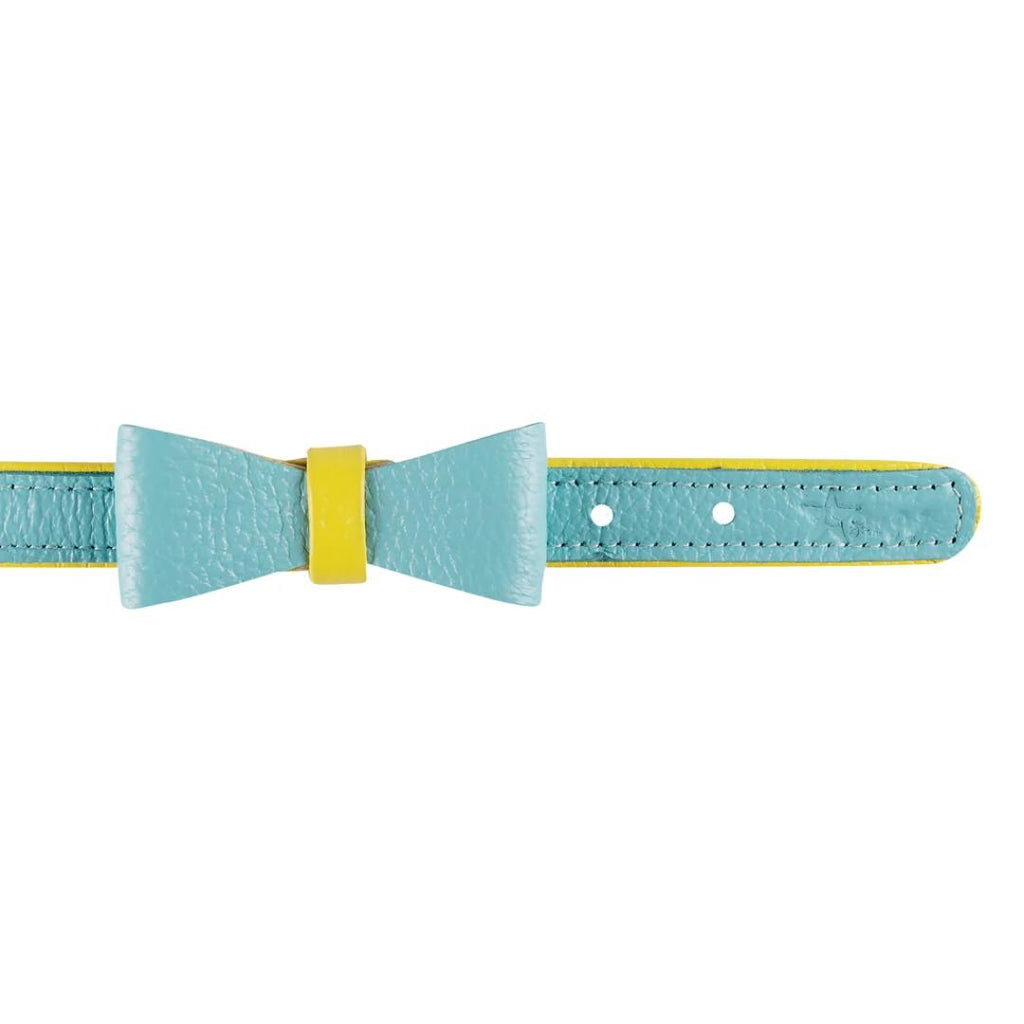  The Handcrafted Leather Bow Tie