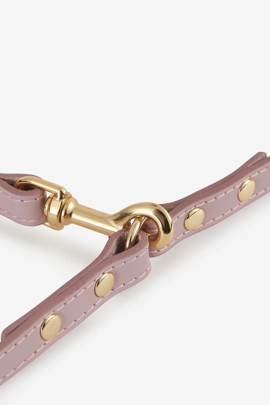 Pink Leather Nara Dog Lead