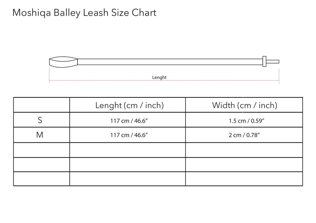 Balley Dog Leash by Moshiqa
