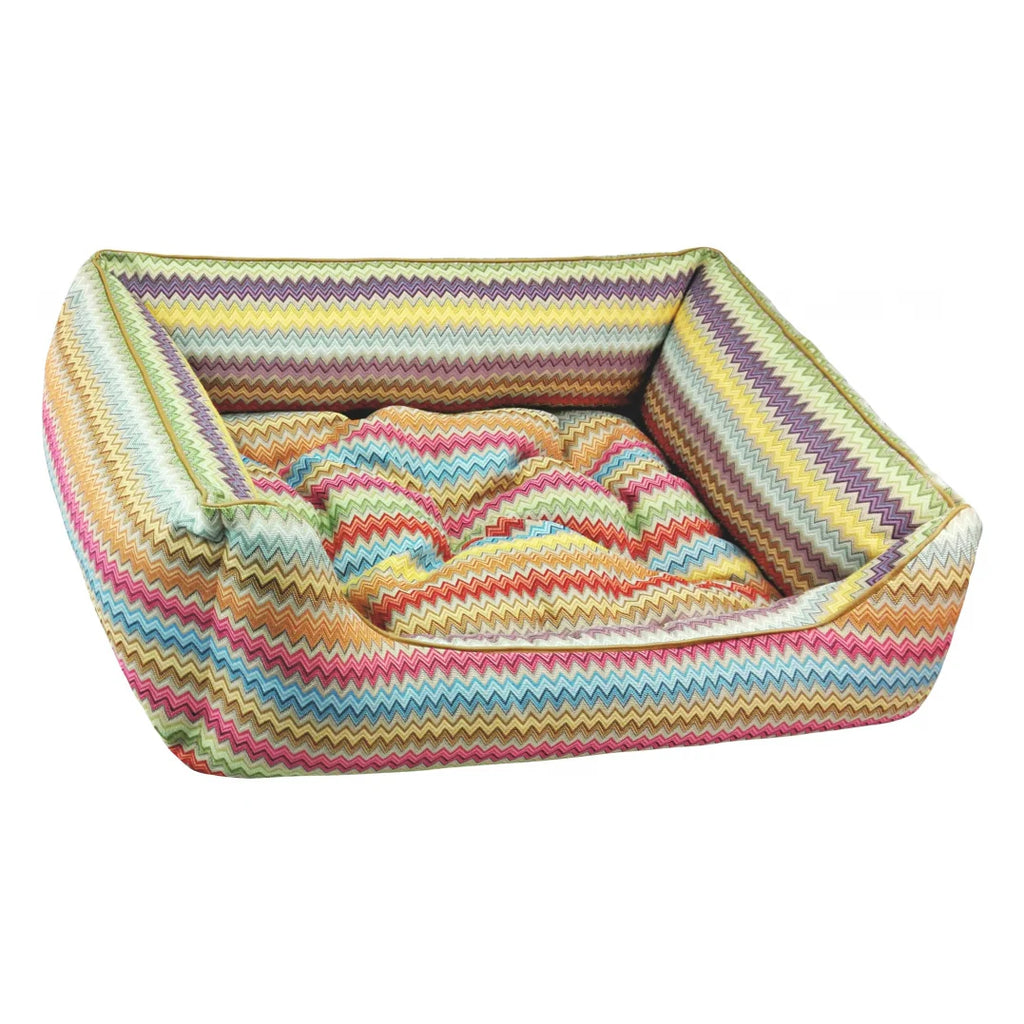 Zig Zag No. 2 Multicolor Dog Bed